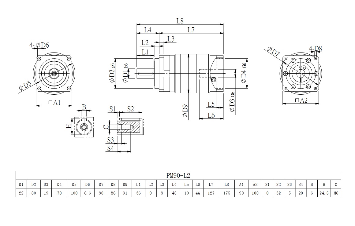 PVF90_L2系列圖紙